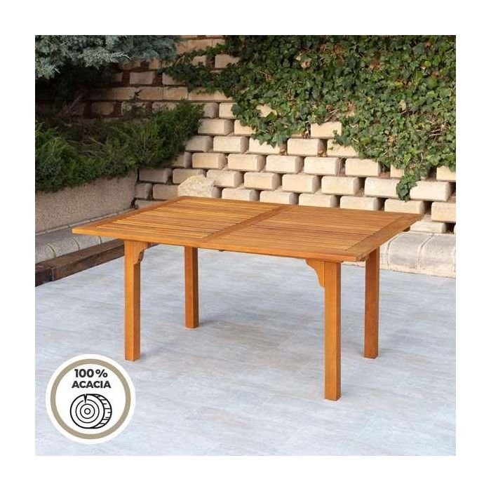 Mesa Extensible Aktive Madera de acacia 200 x 74 x 100 cm 4 Mesa Extensible Aktive Madera de acacia 200 x 74 x 100 cm 4
