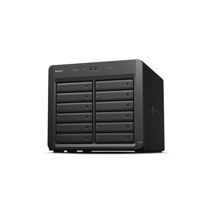 Almacenamiento en Red NAS Synology DX1222 Negro Almacenamiento en Red NAS Synology DX1222 Negro