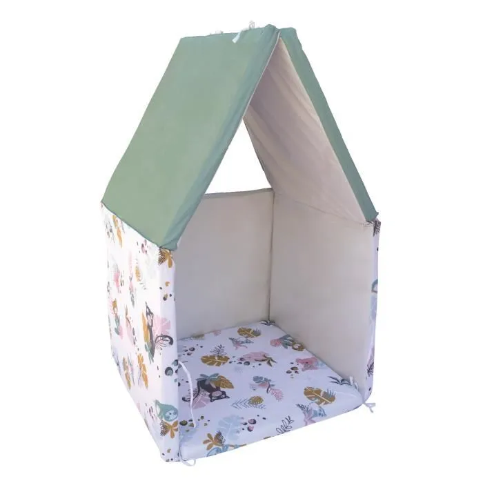 Tineo Maxi Alfombra Malin Jungle Buddies 5 en 1 Evolutiva Funda Desenfundable para Bebés 180x200 cm 4