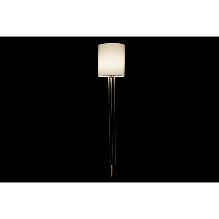 Lámpara de Pie DKD Home Decor Blanco Dorado Metal 50 W 220 V 33 x 33 x 165 cm 4 Lámpara de Pie DKD Home Decor Blanco Dorado Metal 50 W 220 V 33 x 33 x 165 cm 4