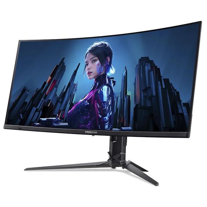 Acer UM.CXXEE.501 Monitor Gaming Predator X34X5b 34" 21:9 240Hz 3440x1440 QD-OLED Curvo 2 Acer UM.CXXEE.501 Monitor Gaming Predator X34X5b 34" 21:9 240Hz 3440x1440 QD-OLED Curvo 2