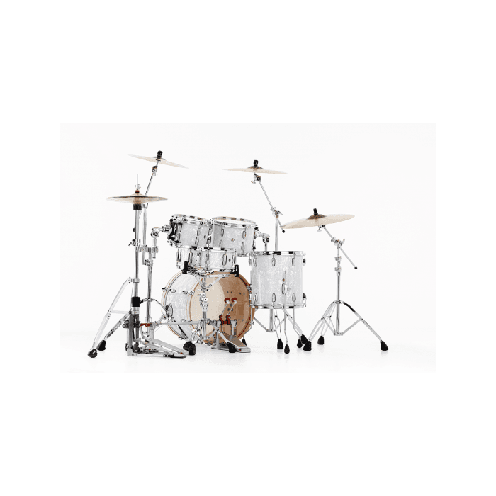 Set De Cascos Pmx Master Professional 2014Bx/1007T/1208T/1414F - White Marine Pearl 2