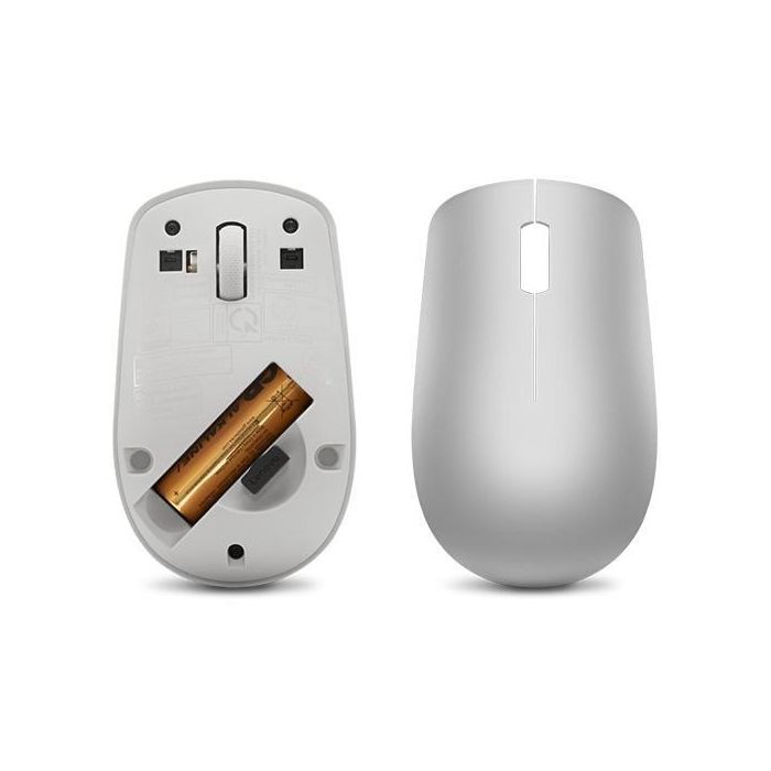 Lenovo Wireless (2.4 GHz), 1200 DPI, Optical sensor, Nano USB, 65 g, Platinum Grey 3 Lenovo Wireless (2.4 GHz), 1200 DPI, Optical sensor, Nano USB, 65 g, Platinum Grey 3