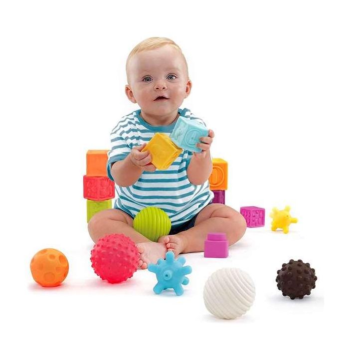 Molto Bolsa Pelotas Sensoriales 10 Piezas Edad Mínima Recomendada 6 Meses 3