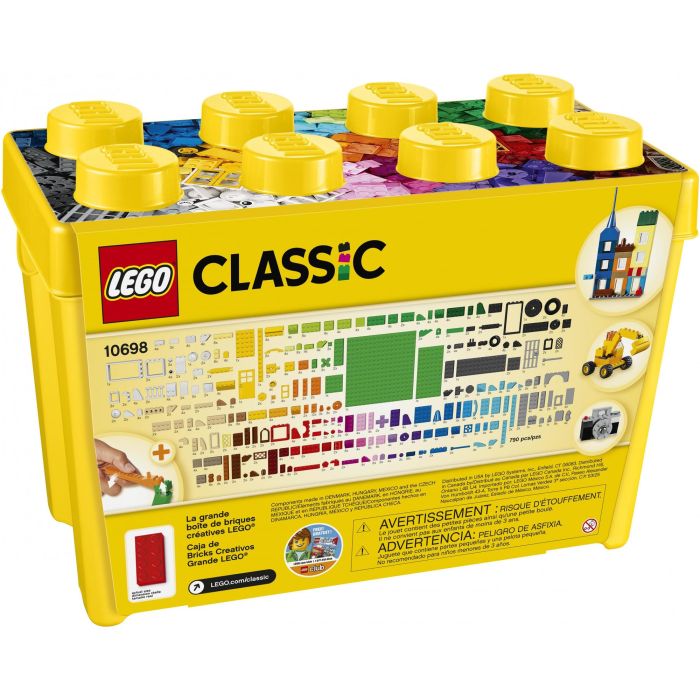 Lego Classic Caja de Ladrillos Grande, 33 Colores, 8 Tipos de Ventanas y Puertas, Incluye Piezas Especiales y Bases Verdes, Ideal para Construcciones Creativas 6 Lego Classic Caja de Ladrillos Grande, 33 Colores, 8 Tipos de Ventanas y Puertas, Incluye Piezas Especiales y Bases Verdes, Ideal para Construcciones Creativas 6