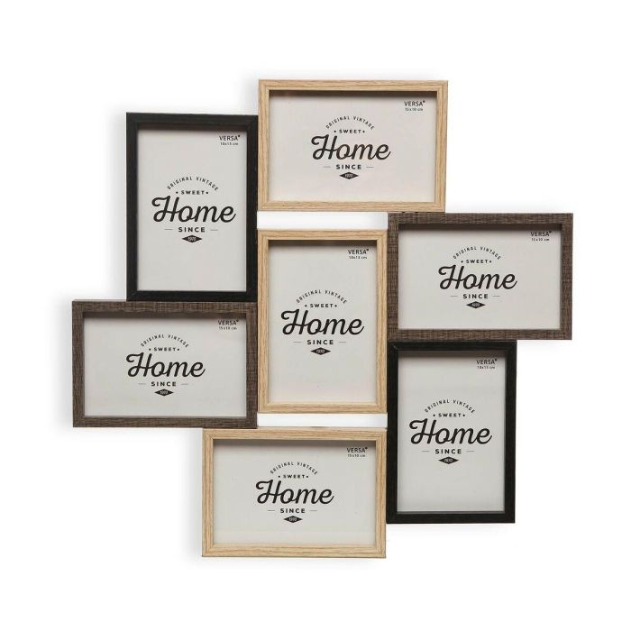 Marco de Fotos Versa Noa Madera MDF 2 x 48,5 x 46,5 cm 0 Marco de Fotos Versa Noa Madera MDF 2 x 48,5 x 46,5 cm 0