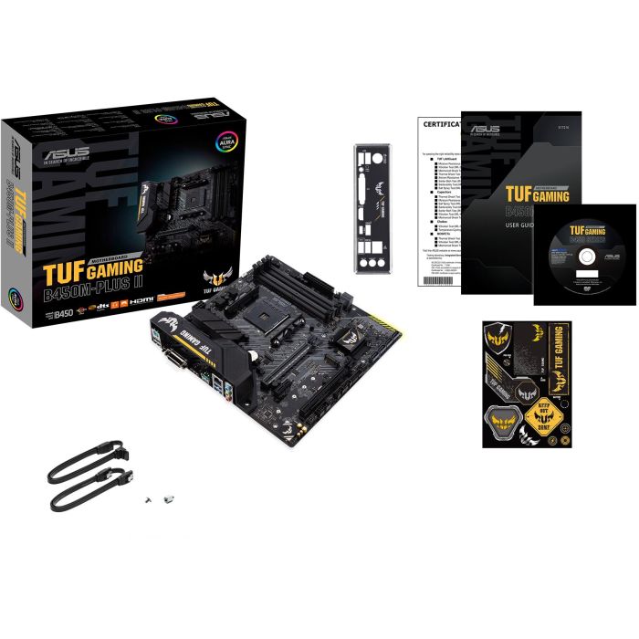 ASUS AUC4718017927185 TUF Gaming B450M-Plus II AM4 DDR4 micro ATX Placa Base 1 ASUS AUC4718017927185 TUF Gaming B450M-Plus II AM4 DDR4 micro ATX Placa Base 1
