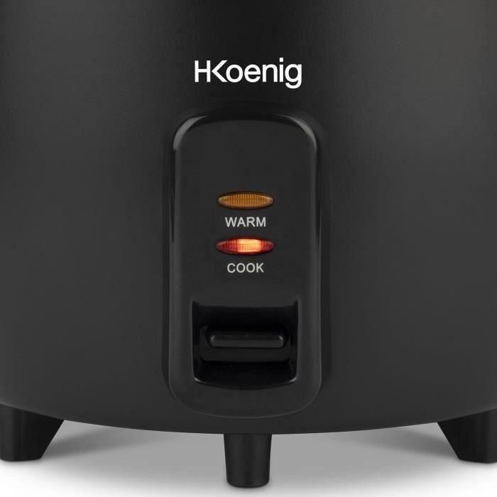 HKoeNIG ORYZA8 - Olla arrocera 1,8L - 700W - Recubrimiento antiadherente - Apagado automático - Patas antideslizantes - Mantiene caliente 3 HKoeNIG ORYZA8 - Olla arrocera 1,8L - 700W - Recubrimiento antiadherente - Apagado automático - Patas antideslizantes - Mantiene caliente 3