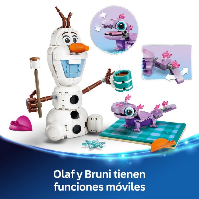 Lego 43287 Disney Frozen Divertido Picnic de Olaf y Bruni Set de Construcción con 478 Piezas 6 Lego 43287 Disney Frozen Divertido Picnic de Olaf y Bruni Set de Construcción con 478 Piezas 6