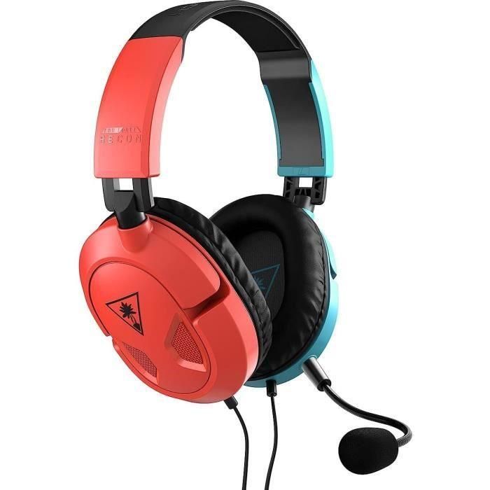 Micro -cásque - Turtle Beach - Recon 50n - Rojo/Azul 1