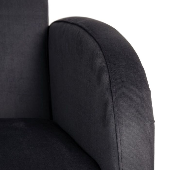 Sillón Negro Gris 68 x 97 x 86 cm 4