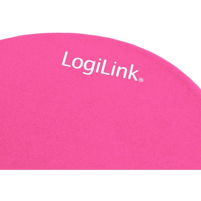 LogiLink MousepadID0027P, Pink, monotone, 1