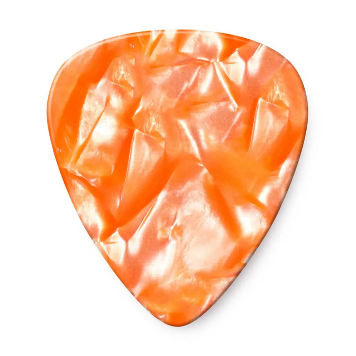 Dunlop Pack 12 Púas Genuine Celluloid Naranja Perlado Medium 2 Dunlop Pack 12 Púas Genuine Celluloid Naranja Perlado Medium 2