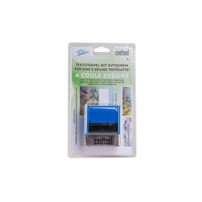 WEDO Stempel m. Gutschein Imprint 8912 5-zeilig schwarz 4 WEDO Stempel m. Gutschein Imprint 8912 5-zeilig schwarz 4