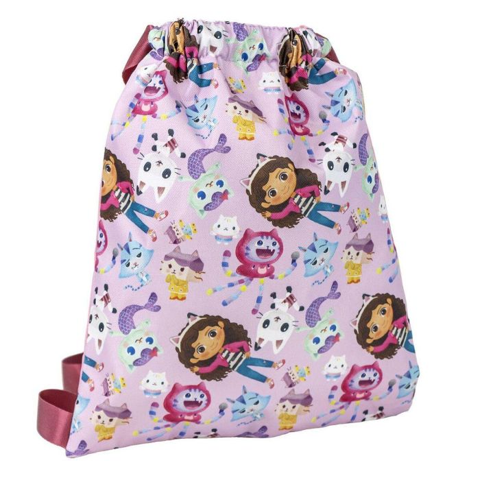 Mochila Saco Infantil Gabby's Dollhouse 27 x 33 cm 4