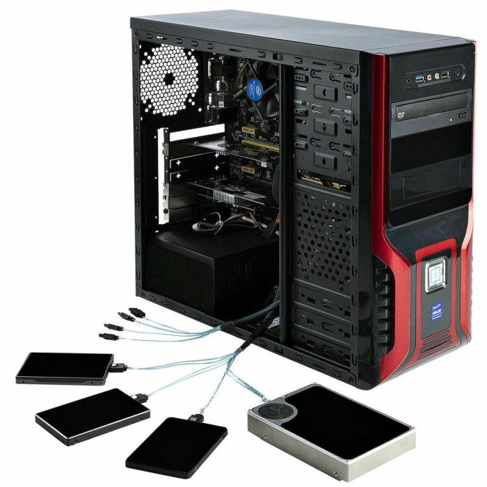 Tarjeta PCI Startech 8P6G-PCIE-SATA-CARD 1 Tarjeta PCI Startech 8P6G-PCIE-SATA-CARD 1