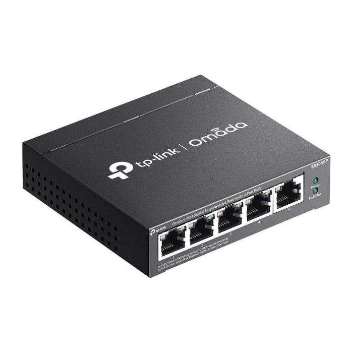 TP-Link ES205G Switch Gestionado Gigabit Ethernet 5 Puertos 10/100/1000 Negro 3