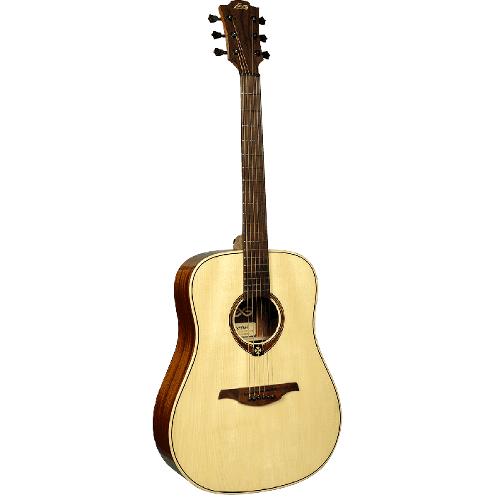 LAG Guitarra Acústica Dreadnought Tramontane 88 Lag Tapa Abeto Engelmann Macizo Acabado Brillante Natural Folk 1