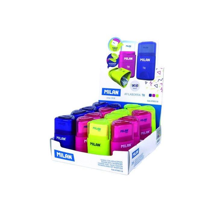 Milan Afilaborra Tri Serie Acid C-Surtidos Caja Expositora 16 Unidades