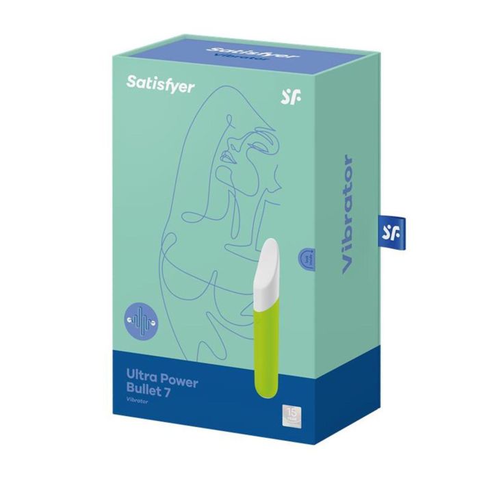 Satisfyer Ultra power bullet 7 vibrador verde Satisfyer Ultra power bullet 7 vibrador verde