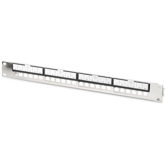 DIGITUS Patch Panel geschirmt 24-Port 19" blank 0 DIGITUS Patch Panel geschirmt 24-Port 19" blank 0