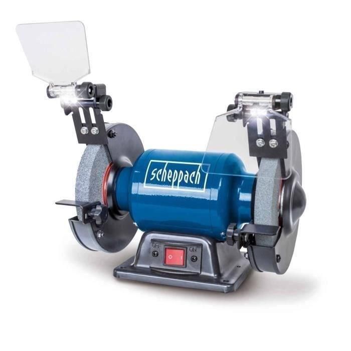 Rectificadora SCHEPPACH SM150L Ø 150 mm con ruedas de grano - 400 W Rectificadora SCHEPPACH SM150L Ø 150 mm con ruedas de grano - 400 W