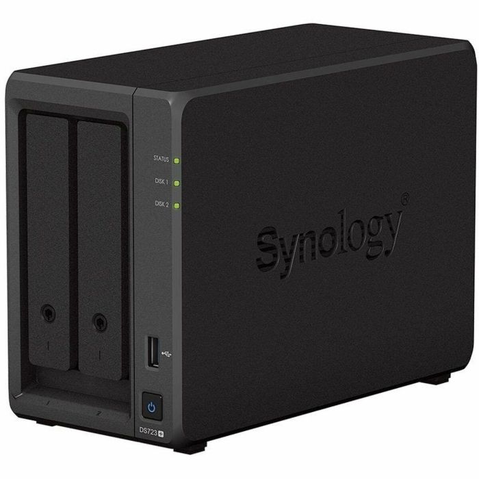 Almacenamiento en Red NAS Synology DS723+ Negro AM4 Socket: AMD Ryzen™ AMD Ryzen R1600 3