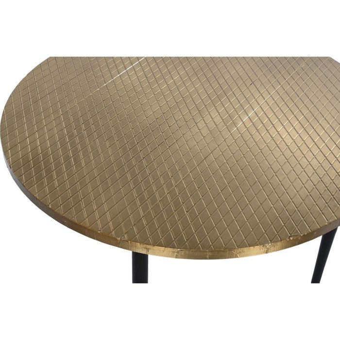 Mesa Centro Glam DKD Home Decor Dorado Negro 85 x 45 x 85 cm 1 Mesa Centro Glam DKD Home Decor Dorado Negro 85 x 45 x 85 cm 1