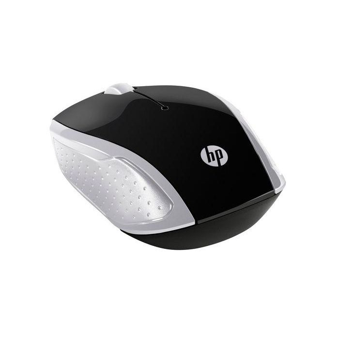 HP Ratón Inalámbrico 200 Pike Silver. Diseño Ambidextro Cómodo para Ambas Manos. Ratón Asequible para PC y Portátil 2 HP Ratón Inalámbrico 200 Pike Silver. Diseño Ambidextro Cómodo para Ambas Manos. Ratón Asequible para PC y Portátil 2
