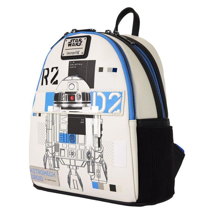 Mochila R2-D2 Star Wars Loungefly 26cm 2 Mochila R2-D2 Star Wars Loungefly 26cm 2