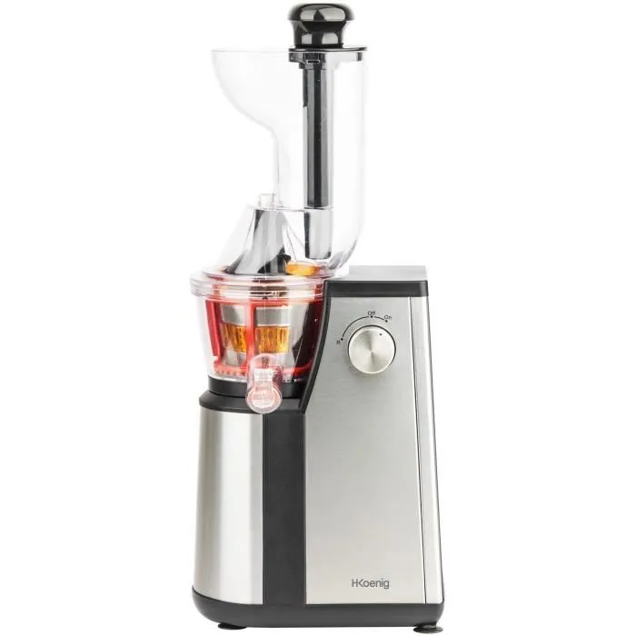 Hkoenig GSX18 Extractor de Jugo Vertical - Acero Inoxidable 1200W 2 Hkoenig GSX18 Extractor de Jugo Vertical - Acero Inoxidable 1200W 2