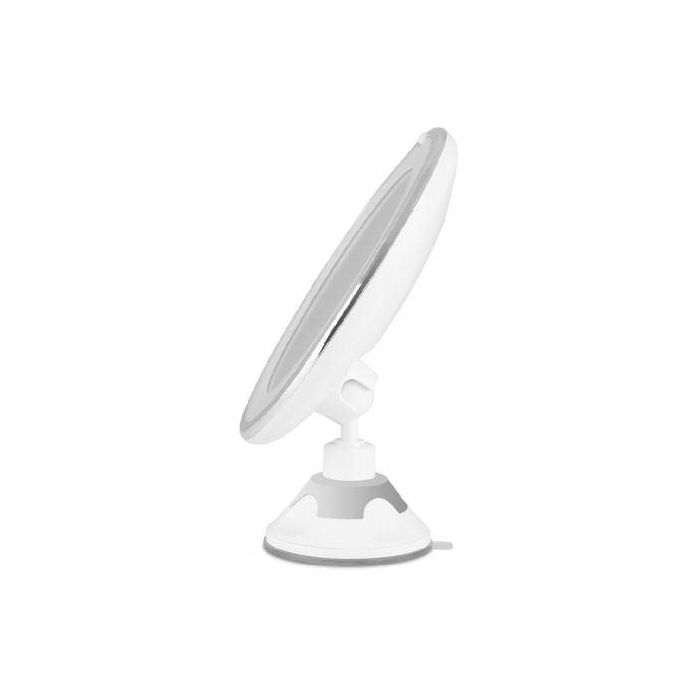 Orbegozo ESP 1010 Espejo Cosmético de Pared con Luz LED, Aumento 10X, Ø17cm, Ventosa Ajustable, Orientación 360º 2 Orbegozo ESP 1010 Espejo Cosmético de Pared con Luz LED, Aumento 10X, Ø17cm, Ventosa Ajustable, Orientación 360º 2