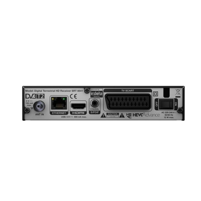 Sintonizador TDT STRONG Negro DVB-T2 2 Sintonizador TDT STRONG Negro DVB-T2 2