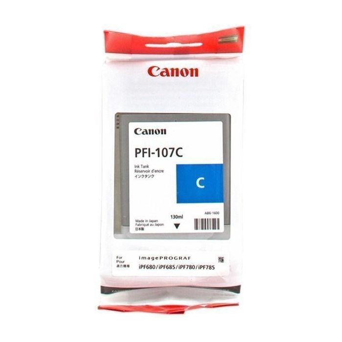 Canon Tinta Cian Ipf 670-680-770 - Pfi 107C Canon Tinta Cian Ipf 670-680-770 - Pfi 107C