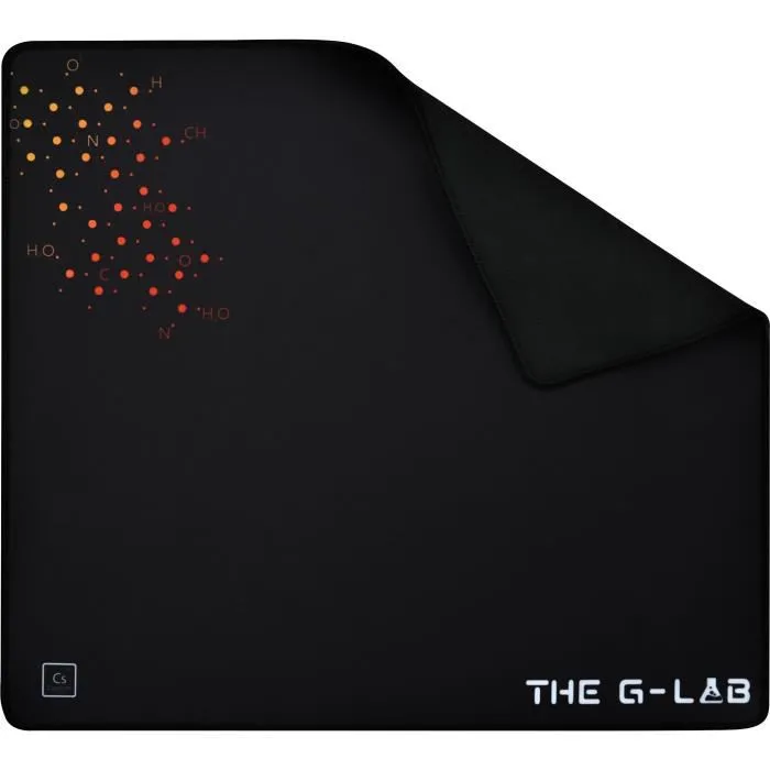 The G-Lab Alfombrilla Gaming L 450x400x4mm con Goma Antideslizante y Superficie Control 2