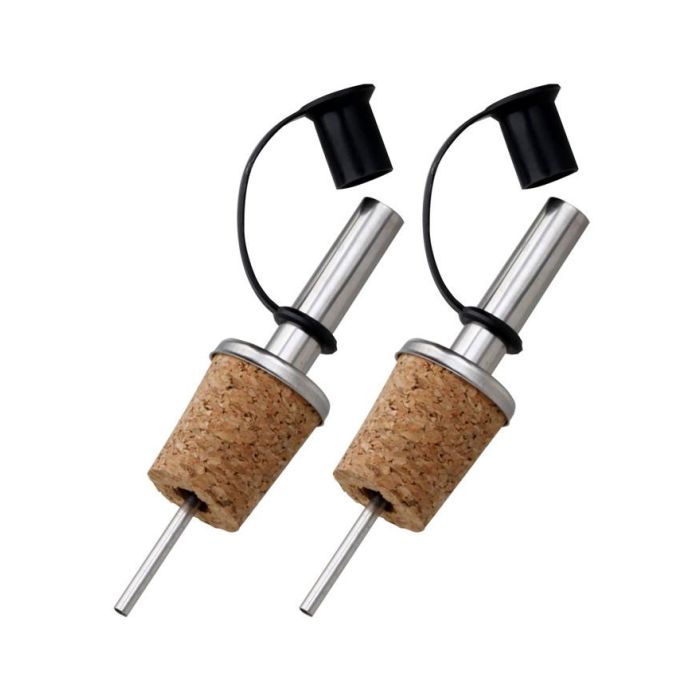 Set de 2 tapones vertedor Corchoss con tapa Quttin (24 Cajas) 3 Set de 2 tapones vertedor Corchoss con tapa Quttin (24 Cajas) 3