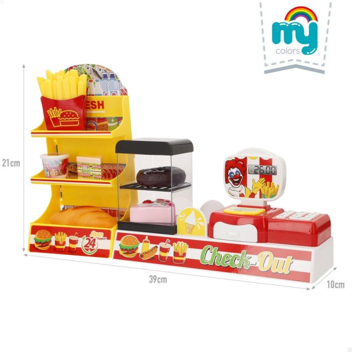 Supermercado de Juguete Colorbaby 39 X 21 X 10 CM (2 Unidades) 3