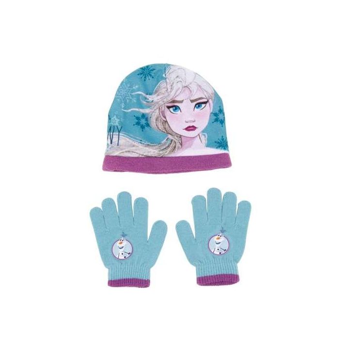 Set Gorro Y Guantes Safta Navidad Frozen 2