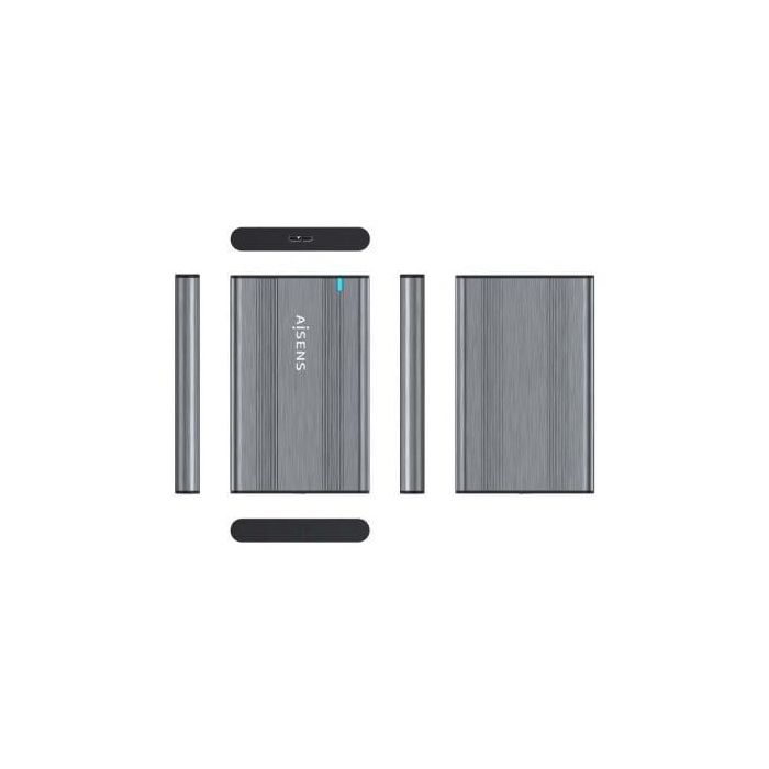 AISENS - CAJA EXTERNA 2,5 9.5MM SATA A USB 3.0/USB3.1 GEN1, GRIS 2 AISENS - CAJA EXTERNA 2,5 9.5MM SATA A USB 3.0/USB3.1 GEN1, GRIS 2