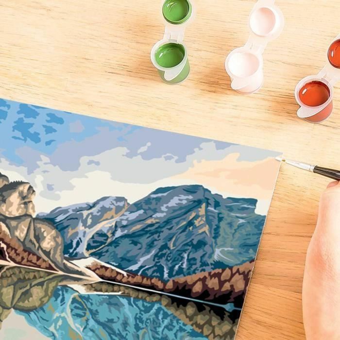 Ravensburger 23612 - CreArt Gran Formato 30x40 cm - Vistas al lago - Pintar por Números para Niños 12+ Años 1 Ravensburger 23612 - CreArt Gran Formato 30x40 cm - Vistas al lago - Pintar por Números para Niños 12+ Años 1