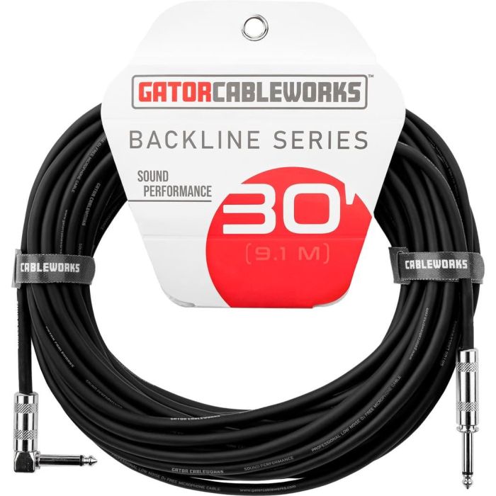 Cable De Instrumento Jack Recto/Jack Acodado - 9 M 3 Cable De Instrumento Jack Recto/Jack Acodado - 9 M 3