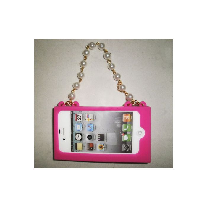 Funda iPhone 4/4S Bolso con Perlas Gadget and Gifts 3