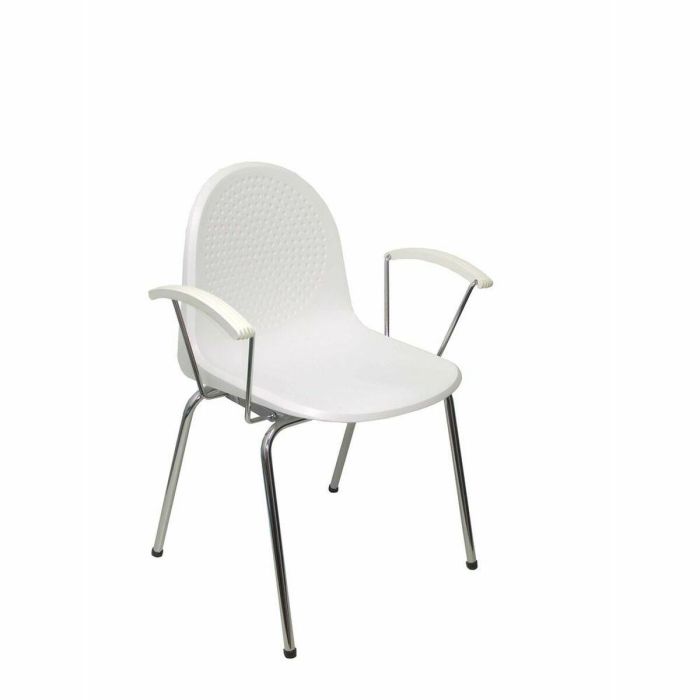 PIQUERAS Y CRESPO Pack 4 sillas Ves plastico blanco ¡Ultimas unidades!!