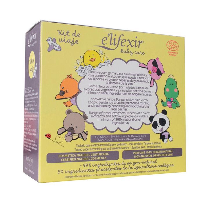 E'Lifexir BABY CARE Kit de Viaje Estuche 3 Piezas para Bebé 1