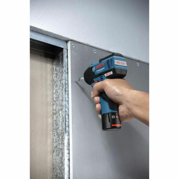 Bosch Professional Atornillador de Impacto Inalámbrico 12V GDR 12V-110 Solo Click & Go L-BOXX 3