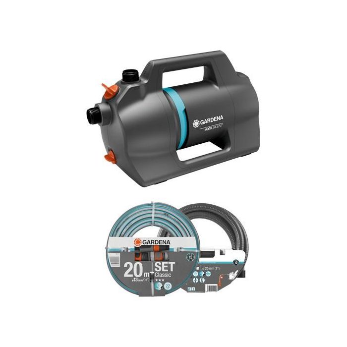 Gardena Gartenpumpe 4100 Silent Set
