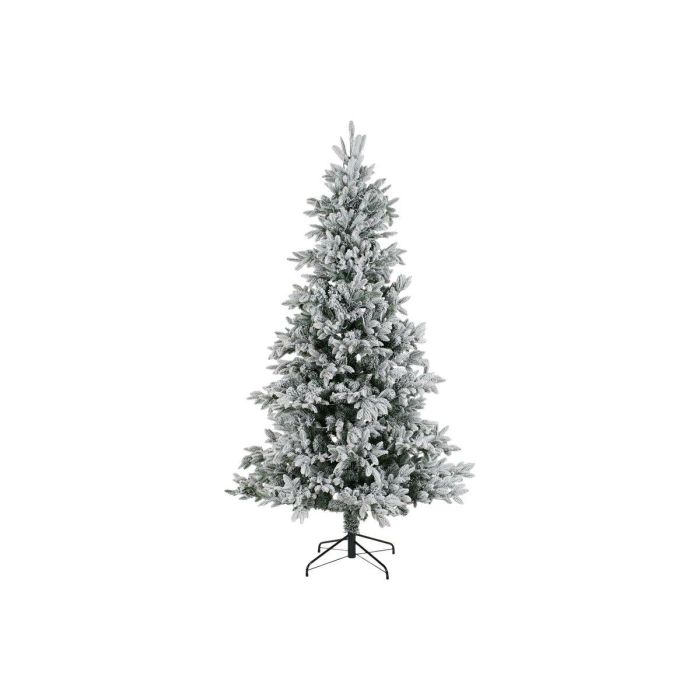 Arbol Navidad Alpina DKD Home Decor Blanco Verde 140 x 210 x 140 cm