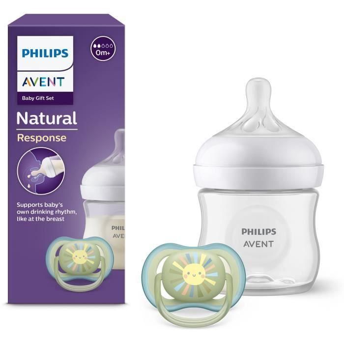 Caja Discovery - PHILIPS AVENT - Biberón Natural 3.0 - 125 ml + Chupete Ultra Air 0-6 meses Caja Discovery - PHILIPS AVENT - Biberón Natural 3.0 - 125 ml + Chupete Ultra Air 0-6 meses