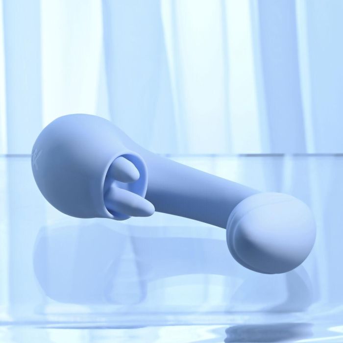 Vibrador Doble Estimulación Evolved Playboy Azul 18 Vibrador Doble Estimulación Evolved Playboy Azul 18