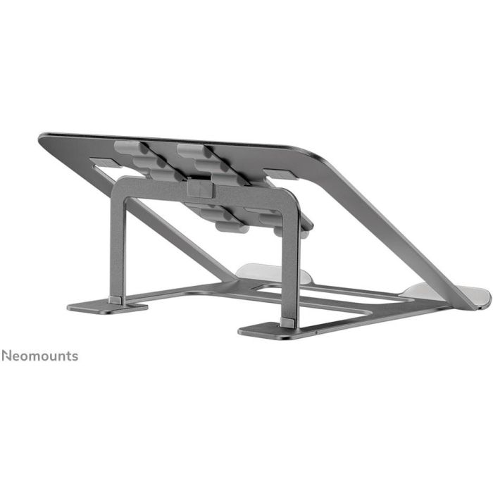 Neomounts NSLS085GREY Soporte para portátil 10-17" Gris de Aluminio, Plegable y Compacto, Universal hasta 5kg 3 Neomounts NSLS085GREY Soporte para portátil 10-17" Gris de Aluminio, Plegable y Compacto, Universal hasta 5kg 3